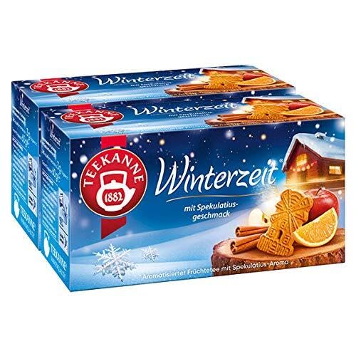 Teekanne Winterzeit 20 Beutel, 2er Pack (2 x 60 g) von Teekanne