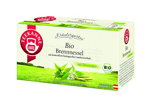 Teekanne ?sterreich Kr?utergarten Bio Brennnessel mit Zitronengras, 6er Pack (6 x 36 g) von Teekanne