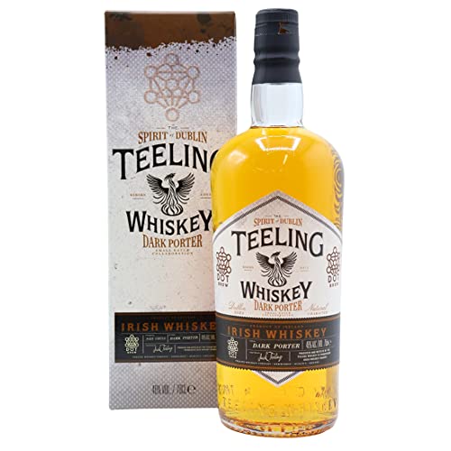Teeling Irish Whiskey DARK PORTER Small Batch Collaboration 46% Vol. 0,7l in Geschenkbox von Teeling