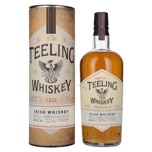 Teeling Whiskey SINGLE GRAIN Irish Whiskey Wine Cask Finish 46,00% 0,70 Liter von Teeling