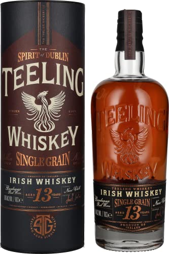 Hard To Find Whiskey SINGLE GRAIN 13 Years Old Bordeaux Red Wine Cask 50% Vol. 0,7l in Geschenkbox von Teeling