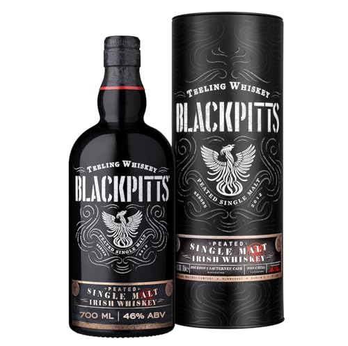 Teeling Whiskey BLACKPITTS PEATED Single Malt Irish Whiskey 46% Vol. 0,7l in Tinbox von Teeling