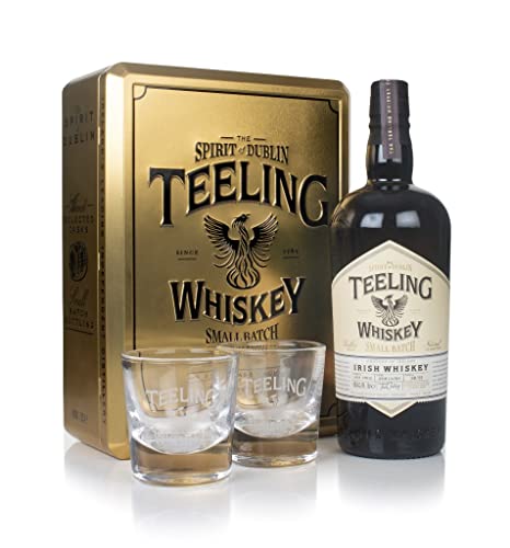 Teeling Irish Whiskey Small Batch mit 2 Gläsern 0,7 Liter 46% Vol. von Teeling