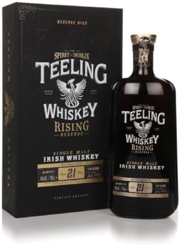 Teeling Whiskey 21 Years Old Single Malt RISING RESERVE No. 2 46% Vol. 0,7l in Geschenkbox von Teeling
