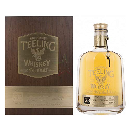 Teeling Whiskey 33 Years Old VRC Single Malt Irish Whiskey 42,9% Vol. 0,7l in Holzkiste von Teeling