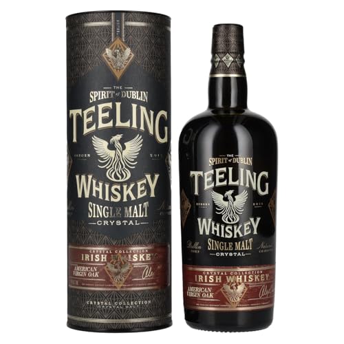 Teeling Whiskey SINGLE MALT CRYSTAL Irish Whiskey 46% Vol. 0,7l in Geschenkbox von Teeling