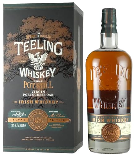 Teeling Whiskey Single Pot Still WONDERS OF WOOD Virgin Portuguese Oak Second Edition 50% Vol. 0,7l in Geschenkbox von Teeling