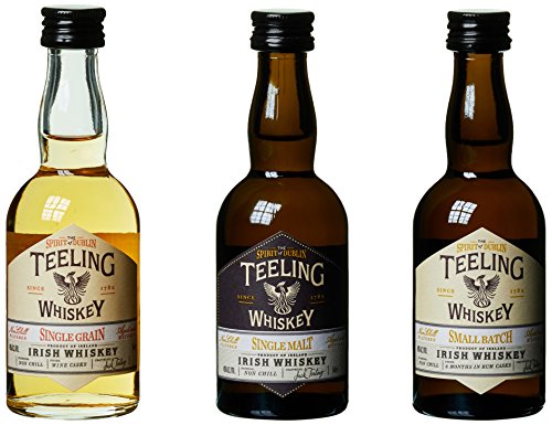 Teeling Whiskey TRINITY PACK Irish Whiskey 46% Vol. 3x0,05l von Teeling