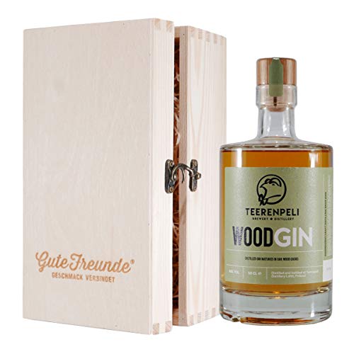 Teerenpeli Wood Gin mit Geschenk-Holzkiste von Teerenpeli