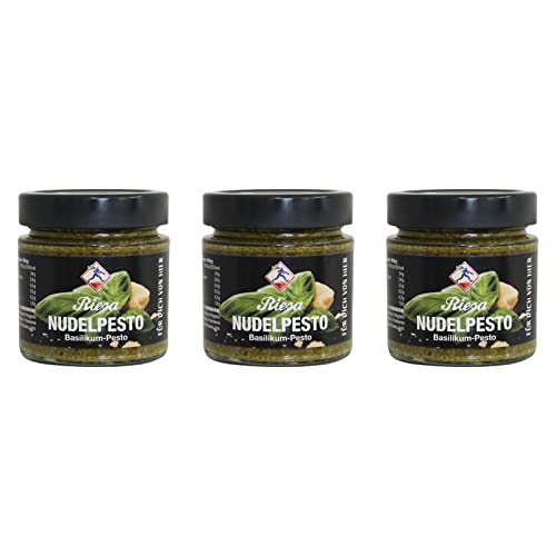 3er Pack Riesa Nudelpesto Basilikum (3 x 190 g) von Teigwaren Riesa GmbH