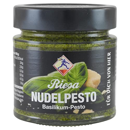 Basilikum Pesto, Nudelkrönung (190 g Glas) von Teigwaren Riesa