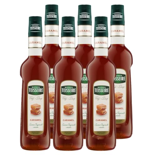 Mathieu Teisseire Getränke-Sirup Caramel 0,7L - Cocktails (6er Pack) von Teisseire