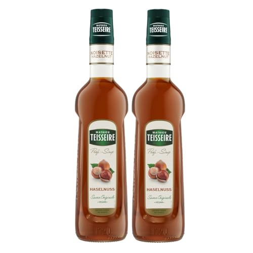 Mathieu Teisseire Getränke-Sirup Haselnuss 0,7L - Cocktails (2er Pack) von Teisseire