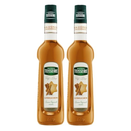 Mathieu Teisseire Getränke-Sirup Lebkuchen 0,7L - Cocktails (2er Pack) von Teisseire