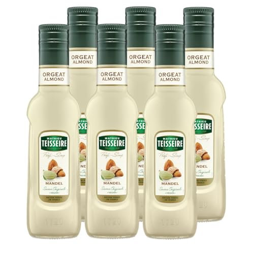 Mathieu Teisseire Getränke-Sirup Mandel 0,25L - Cocktails (6er Pack) von Teisseire