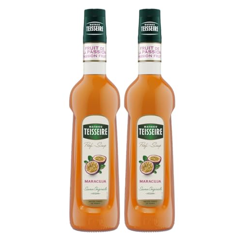 Mathieu Teisseire Getränke-Sirup Maracuja 0,7L - Cocktails (2er Pack) von Teisseire