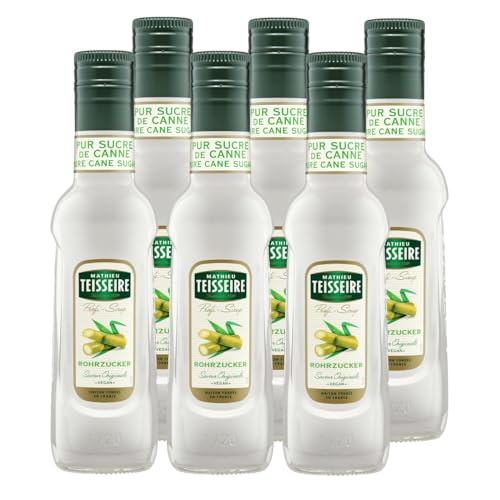 Mathieu Teisseire Getränke-Sirup Rohrzucker 0,25L - Cocktails (6er Pack) von Teisseire