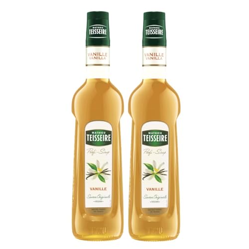 Mathieu Teisseire Getränke-Sirup Vanille 0,7L - Cocktails (2er Pack) von Teisseire