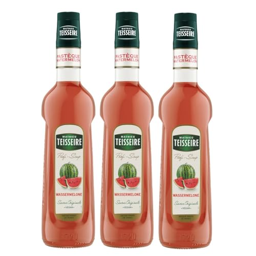 Mathieu Teisseire Getränke-Sirup Wassermelone 0,7L - Cocktails (3er Pack) von Teisseire