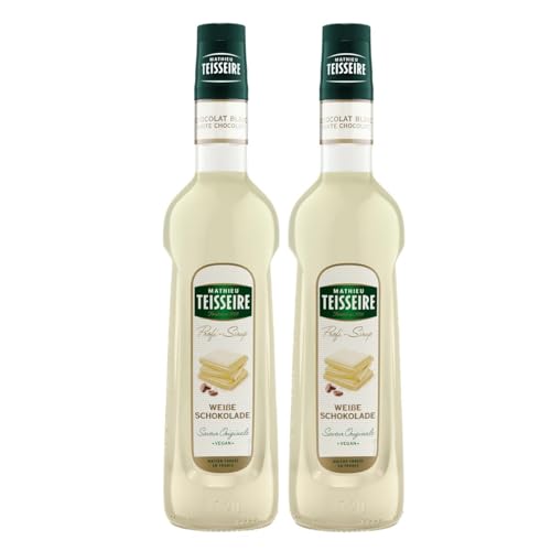 Mathieu Teisseire Getränke-Sirup Weiße Schokolade 0,7L - Cocktails (2er Pack) von Teisseire