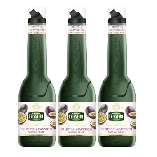 Mathieu Teisseire Püreemix Passionsfrucht 1L - Cocktails (3er Pack) von Teisseire