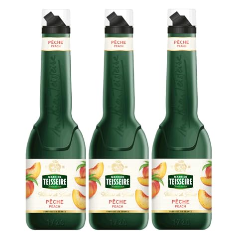 Mathieu Teisseire Püreemix Pfirsich 1L - Cocktails (3er Pack) von Teisseire