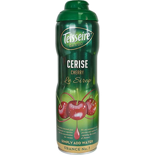 Teisseire Getränke-Sirup Cherry/Kirsch 600ml - Sirup der genauso schmeckt wie die Frucht (6er Pack) von Teisseire