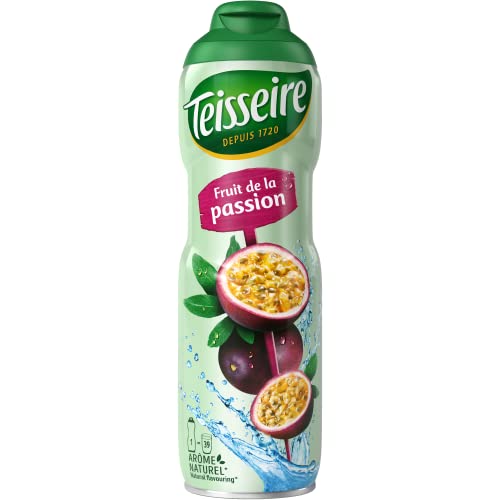 Teisseire Sirup Passionsfrucht für Erfrischungsgetränke, Cocktails, Flasche 60 cl von Teisseire