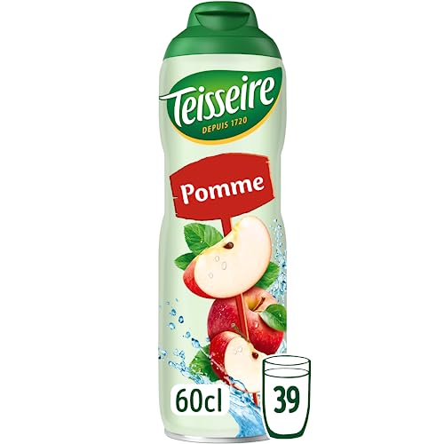 Teisseire Sirup Apfel für Erfrischungsgetränke, Cocktails, Flasche 60 cl von Teisseire