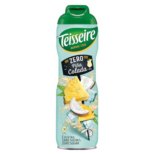 Teisseire Sirup Pina Colada - Fruchtsirup mit 0% Zucker, Zuckerfrei, 600 ml von Jewel Coffee