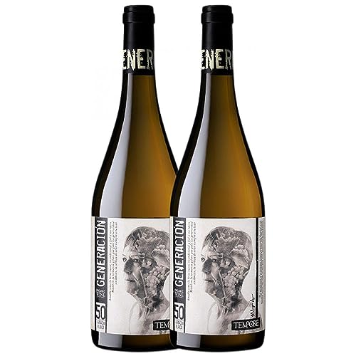 Tempore Generación G50 Grenache Weiß Vino de la Tierra Bajo Aragón 75 cl (Schachtel mit 2 Flaschen von 75 cl) von Tempore