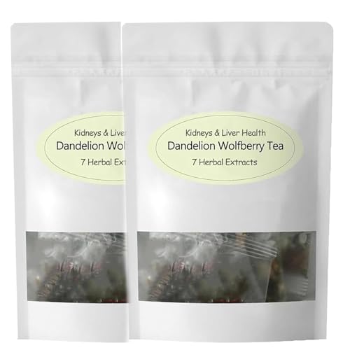 Dandelion Wolfberry Tea, Dandelion Tea Organic, Dandelion Tea Bag, Dandelion Root Tea Seven Herbal Ingredients (2Pcs) von Tencipeda