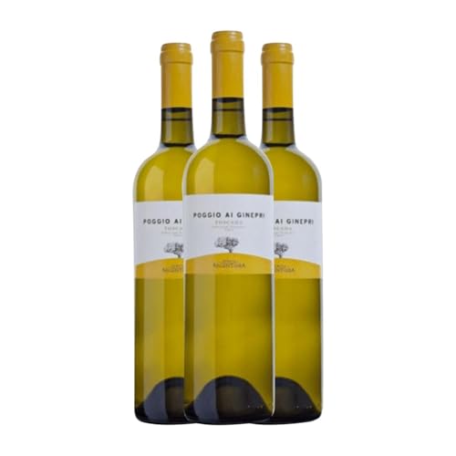 Tenuta Argentiera Poggio Ai Ginepri Bianco Toscana 75 cl Weißwein (Karton mit 3 Flaschen von 75 cl) von Tenuta Argentiera