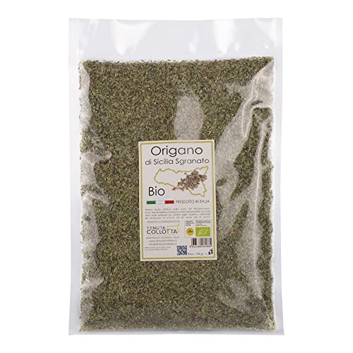 Tenuta Collotta® - Oregano Getrocknet Bio 150 g - 100% Italienisch - Hergestellt in Sizilien von Tenuta Collotta Azienda Agricola Biologica