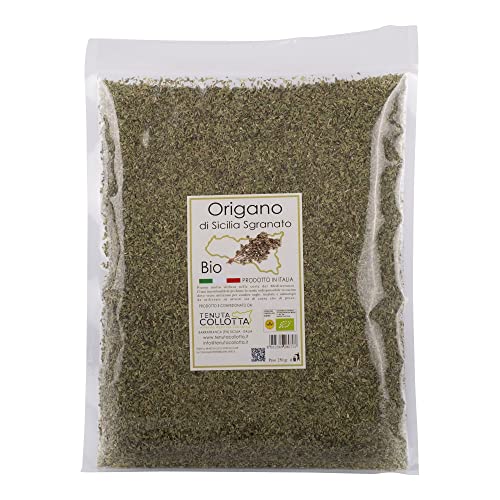 Tenuta Collotta® - Oregano Getrocknet Bio 250 g - 100% Italienisch - Hergestellt in Sizilien von Tenuta Collotta Azienda Agricola Biologica