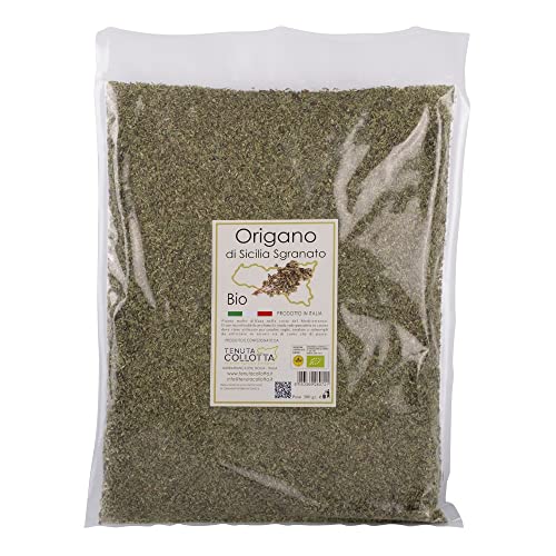 Tenuta Collotta® - Oregano Getrocknet Bio 500 g - 100 % Italienisch - Hergestellt in Sizilien von Tenuta Collotta Azienda Agricola Biologica