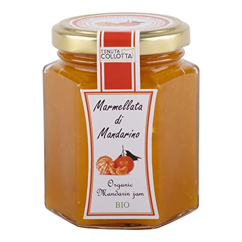 Tenuta Collotta® - Mandarinen Marmelade Bio 230 g - 100% Italienisch - Hergestellt in Sizilien von Tenuta Collotta Azienda Agricola Biologica