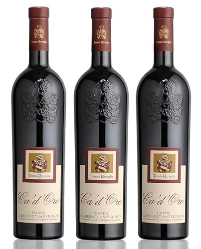 3x 0,75l - 2019er - Tenuta Roveglia - Ca d'Oro - Cabernet Sauvignon - Garda D.O.P. - Lombardei - Italien - Rotwein trocken von Tenuta Roveglia