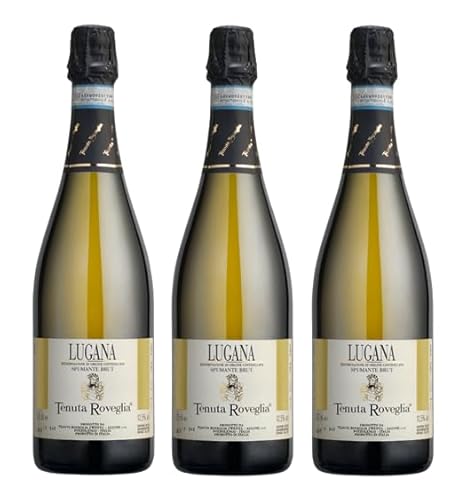 3x 0,75l - Tenuta Roveglia - Lugana Spumante - brut - Lugana D.O.P. - Lombardei - Italien - Schaumwein brut von Tenuta Roveglia