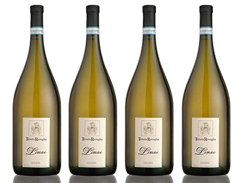 4x 1,5l - 2023er - Tenuta Roveglia - Limne - MAGNUM - Lugana D.O.P. - Lombardei - Italien - Weißwein trocken von Tenuta Roveglia