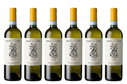 6x 0,75l - 2023er - Tasca d'Almerita - Tenuta Sallier de la Tour - Inzolia - Sicilia D.O.P. - Sizilien - Italien - Weißwein trocken von Tenuta Sallier de la Tour