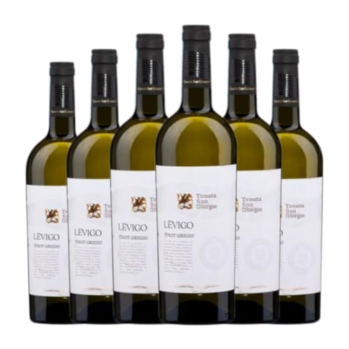 Tenuta San Giorgio Levigo Grauburgunder Veneto Jung 75 cl Weißwein (Karton mit 6 Flaschen von 75 cl) von Tenuta San Giorgio