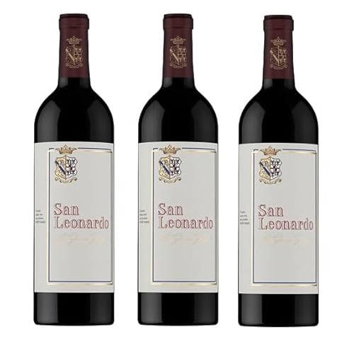 3x 0,75l - 2019er - Tenuta San Leonardo - San Leonardo - Trentino I.G.P. - Italien - Rotwein trocken von Tenuta San Leonardo