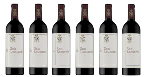 6x 0,75l (OHK) - 2019er - Tenuta San Leonardo - San Leonardo - Trentino I.G.P. - Italien - Rotwein trocken von Tenuta San Leonardo