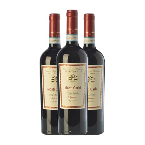 Tenuta Sant'Antonio Monti Garbi Valpolicella Ripasso 75 cl Rotwein (Karton mit 3 Flaschen von 75 cl) von Tenuta Sant'Antonio