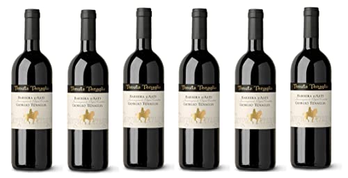 6x 0,75l - 2019er - Tenuta Tenaglia - Giorgio Tenaglia - Barbera d'Asti D.O.P. - Piemonte - Italien - Rotwein trocken von Tenuta Tenaglia