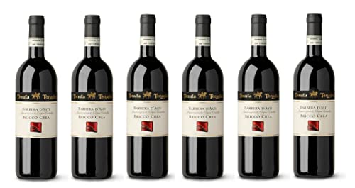 6x 0,75l - 2022er - Tenuta Tenaglia - Bricco Crea - Barbera d'Asti D.O.C.G. - Piemonte - Italien - Rotwein trocken von Tenuta Tenaglia