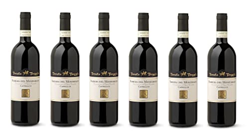 6x 0,75l - 2022er - Tenuta Tenaglia - Cappella III - Barbera del Monferrato D.O.P. - Piemonte - Italien - Rotwein trocken von Tenuta Tenaglia