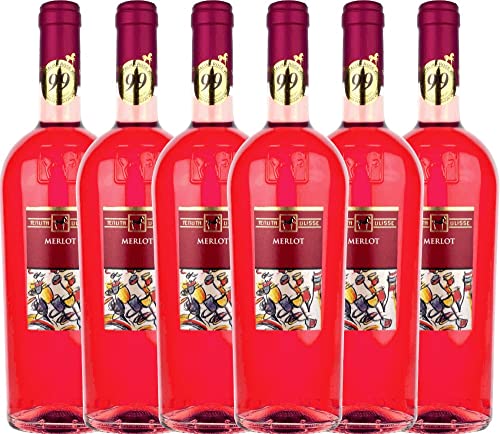 Merlot Rosato - Tenuta Ulisse - Roséwein 6 x 0,75l VINELLO - 6er - Weinpaket inkl. kostenlosem VINELLO.weinausgießer von Tenuta Ulisse