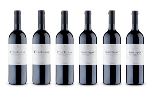 6x 0,75l - 2021er - Tenuta Vallocaia - Fossolupaio - Rosso di Montepulciano D.O.P. - Toscana - Italien - Rotwein trocken von Tenuta Vallocaia